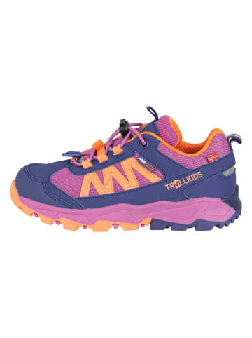Buty trekkingowe "Tronfjell Hiker Low" w kolorze fioletowo-granatowym