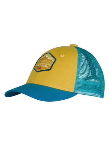 Cap "Femund" in Gelb/ Blau
