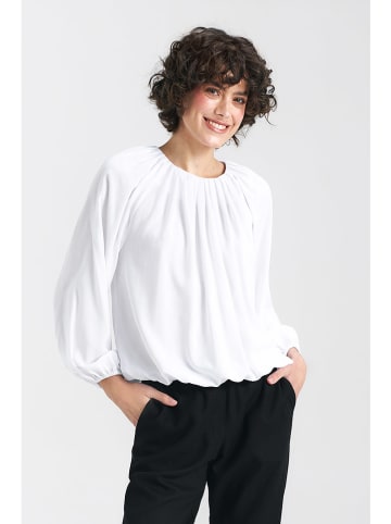 Bluse in Weiß