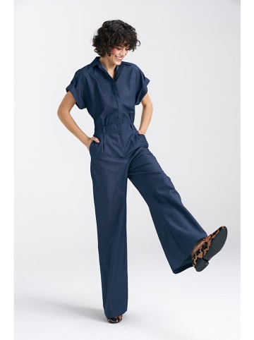 Jumpsuit donkerblauw