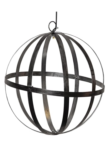 LED-Solar-Kugel "Astri" in Schwarz - Ø 30 cm