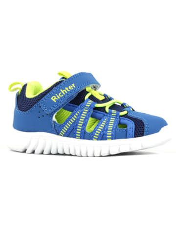 Halbsandalen in Blau