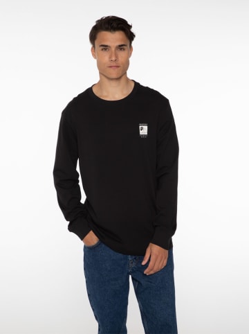 Longsleeve "Shelby" in Schwarz