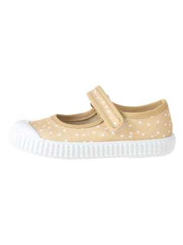 Ballerina's met bandje geel