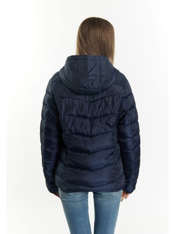 Steppjacke in Dunkelblau