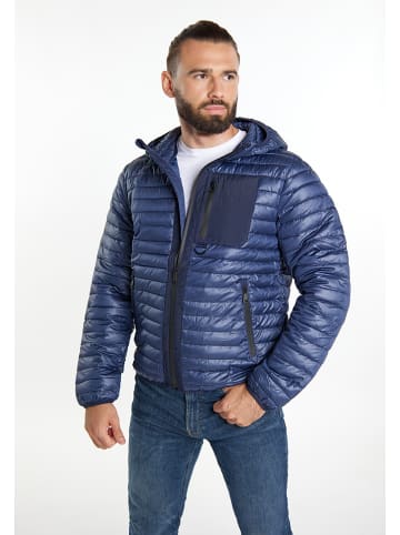 Steppjacke in Dunkelblau