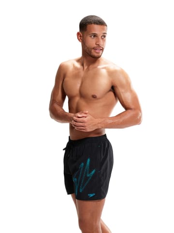 Badeshorts "Hyperboom" in Dunkelblau