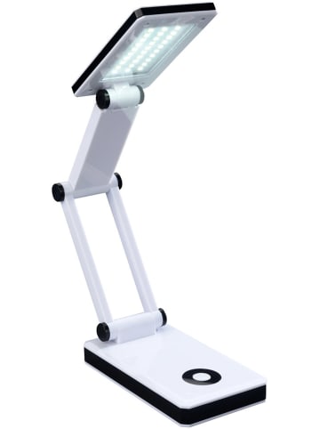 Lampa stołowa LED w kolorze białym - 7,2 x 12,8 x 4,2 cm