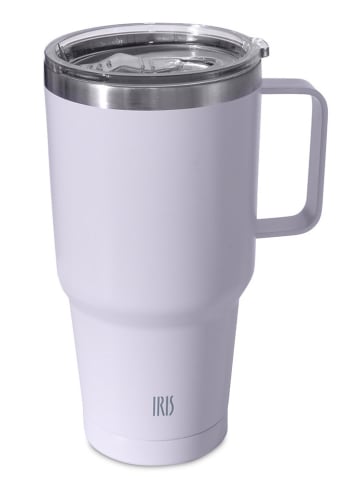 Edelstahl-Thermobecher in Hellblau - 850 ml