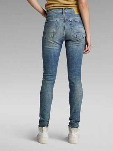 Dżinsy - Skinny fit - w kolorze niebieskim
