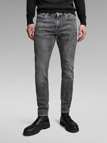 Dżinsy - Skinny fit - w kolorze antracytowym