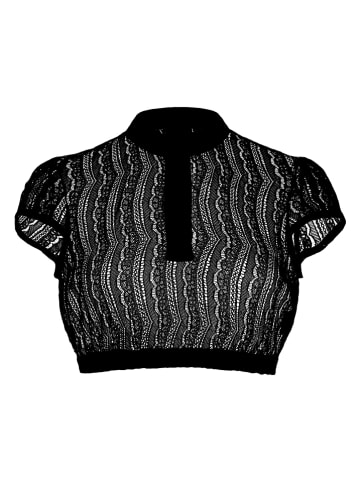 Dirndlblouse "Sissi" zwart