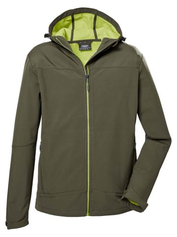 Softshelljacke in Khaki