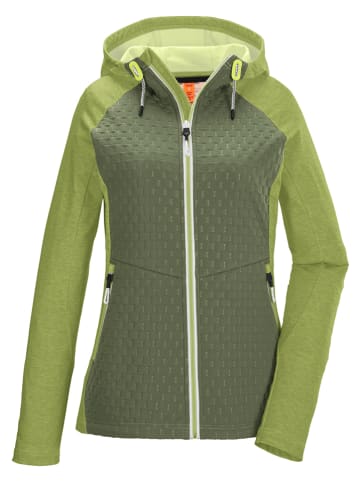 Hybridjacke in Grün