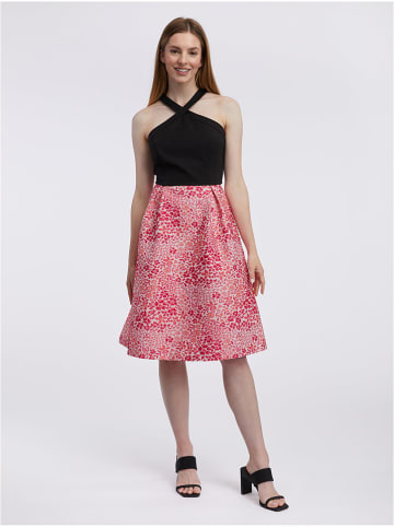 Jurk zwart/roze