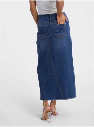 Rok donkerblauw