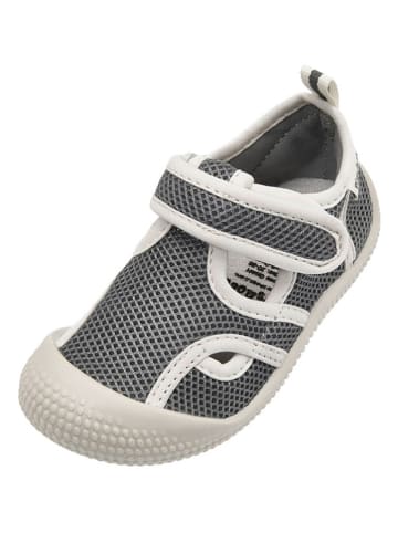 Badeschuhe in Weiß/ Grau