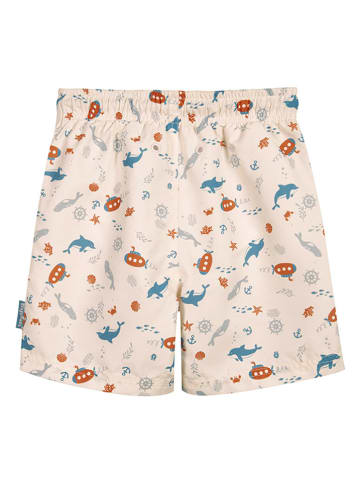 Badeshorts "Meeresfreunde" in Beige/ Bunt