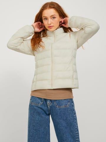 Steppjacke in Creme