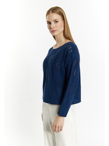 Pullover in Dunkelblau