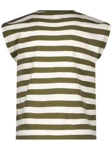 Shirt in Khaki/ Creme