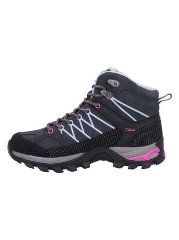 Leder-Trekkingboots "Rigel" in Dunkelblau