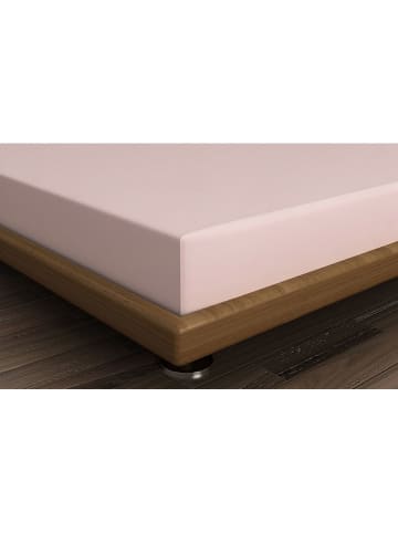 Renforcé-Spannbettlaken in Rosa