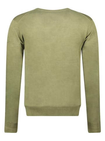 Sweter w kolorze khaki