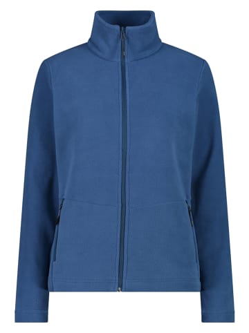 Fleece vest blauw