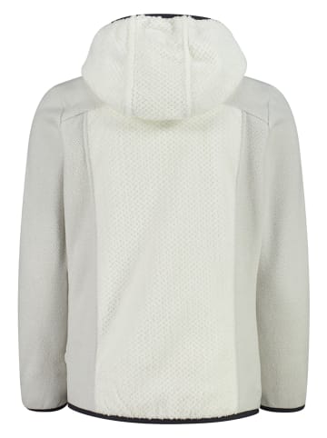 Fleecejacke in Weiß