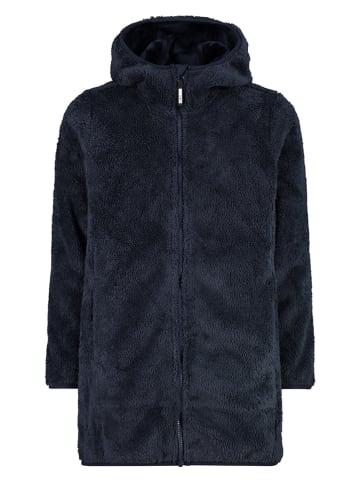 Teddy-Parka in Dunkelblau