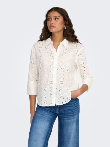 Bluse in Weiß