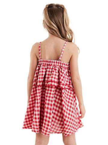 Kleid "Sea Cat" in Rot/ Weiß