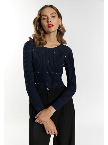 Pullover in Dunkelblau