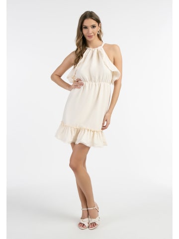 Kleid in Creme