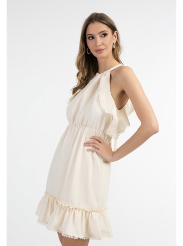 Kleid in Creme