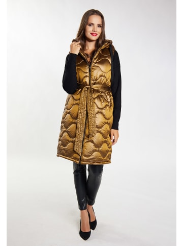 Steppweste in Camel