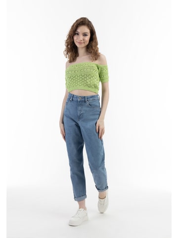 Bluse in Hellgrün