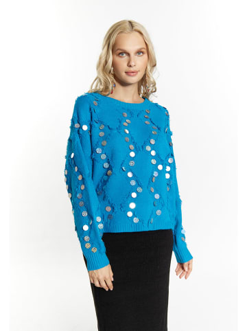 Pullover in Blau