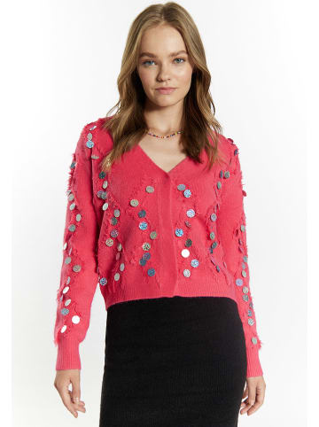 Cardigan in Pink