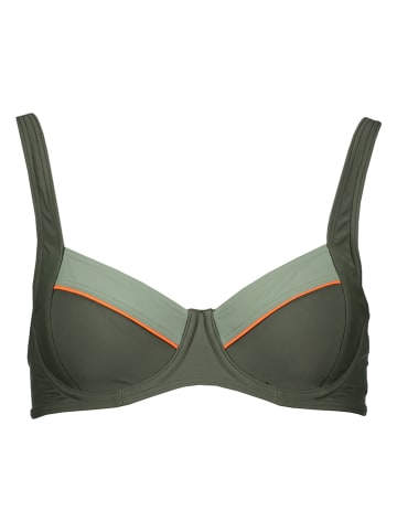 Biustonosz bikini w kolorze khaki