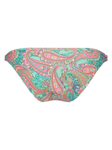 Figi bikini w kolorze miętowo-różowym