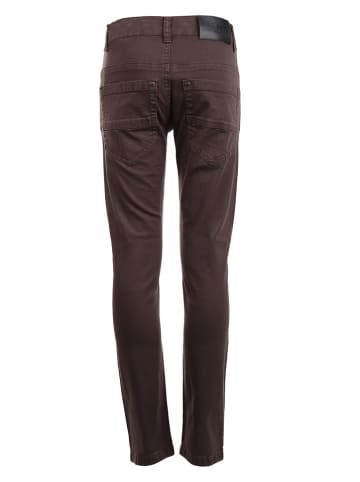 Spijkerbroek - slim fit - bruin