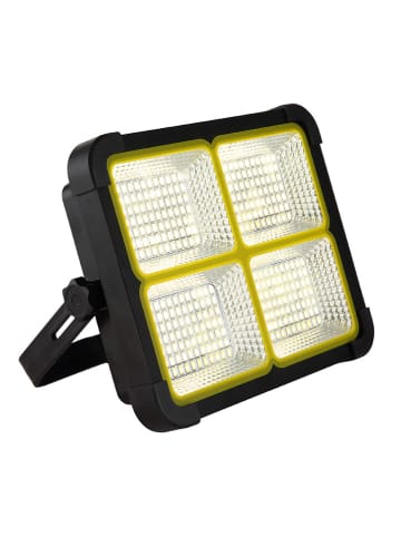 LED-Solarleuchte in Schwarz - (B)21,5 x (H)17,2 cm