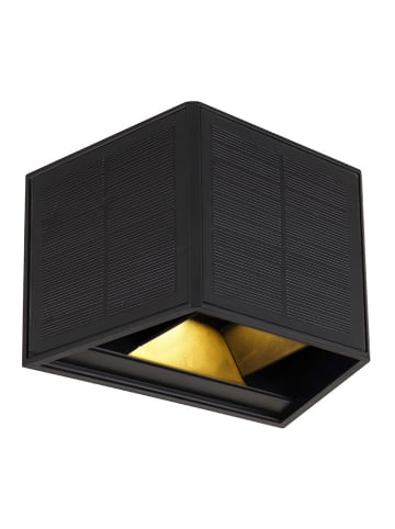 LED-Solarleuchte in Schwarz - (B)15,4 x (H)9,9 cm