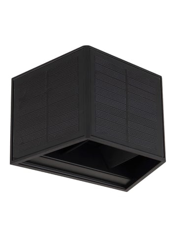 LED-Solarleuchte in Schwarz - (B)15,4 x (H)9,9 cm