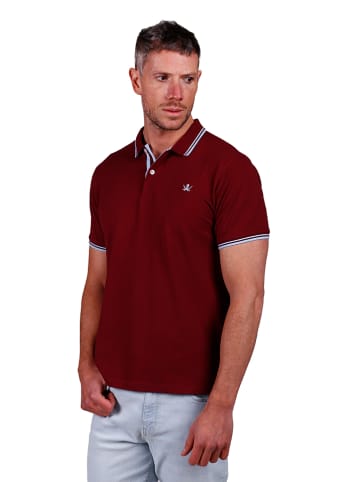 Koszulka polo w kolorze bordowym
