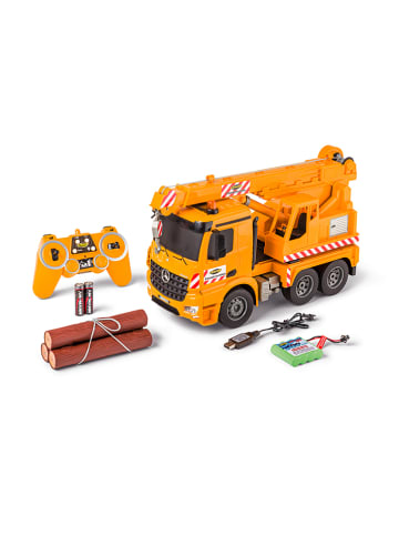 Ferngesteuerter Kranwagen "MB Arocs" in Orange - ab 8 Jahren