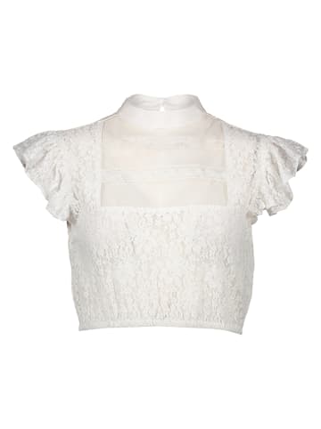Dirndlbluse in Weiß
