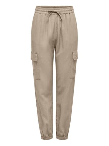 Cargohose in Beige